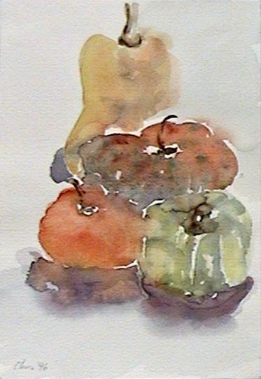La cueillette / The harvest, 1996 - (18 x 12'5 cm)