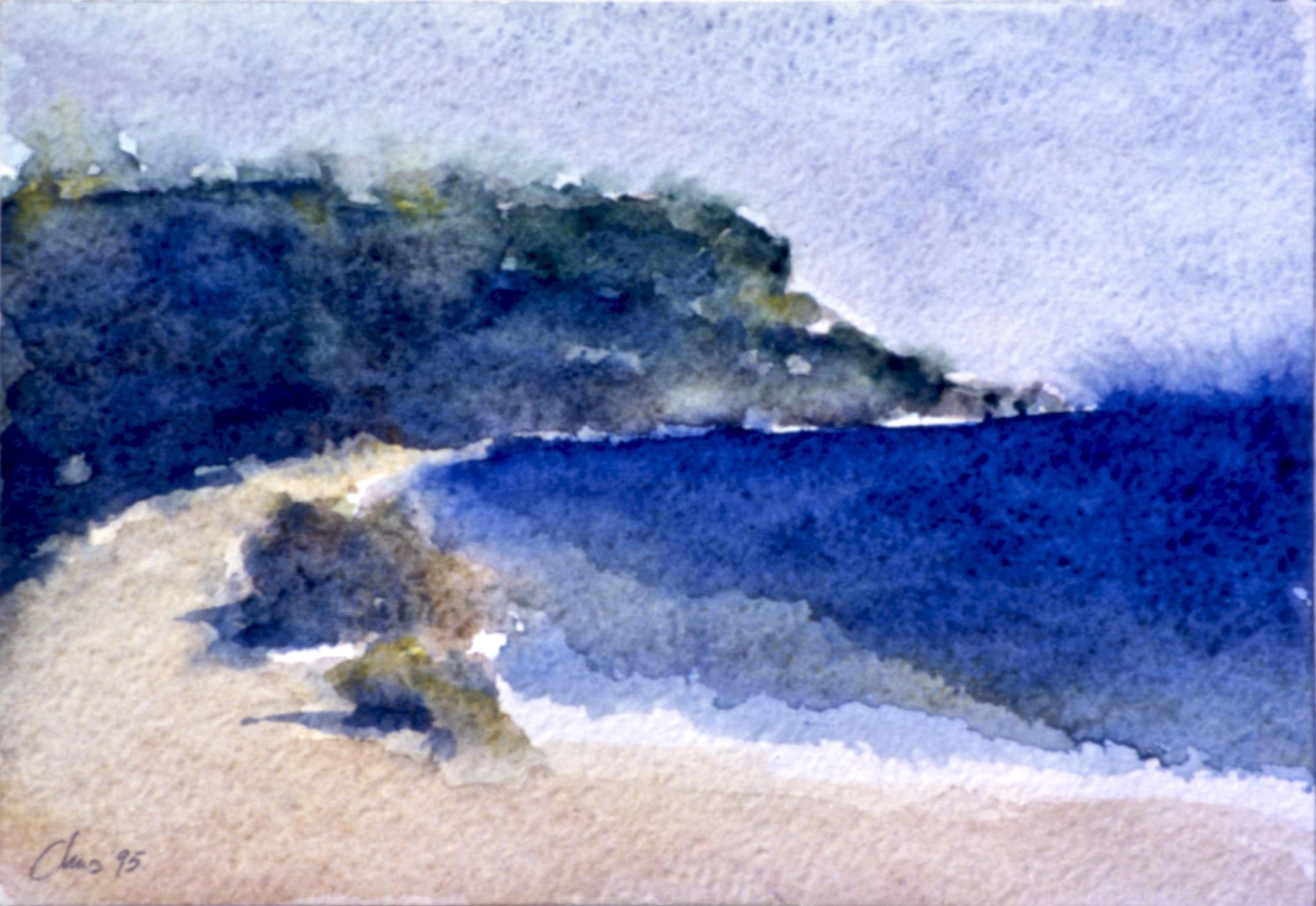 Les yeux femés / A ojos cerrados, 1991 - (12'5 x 18 cm)
