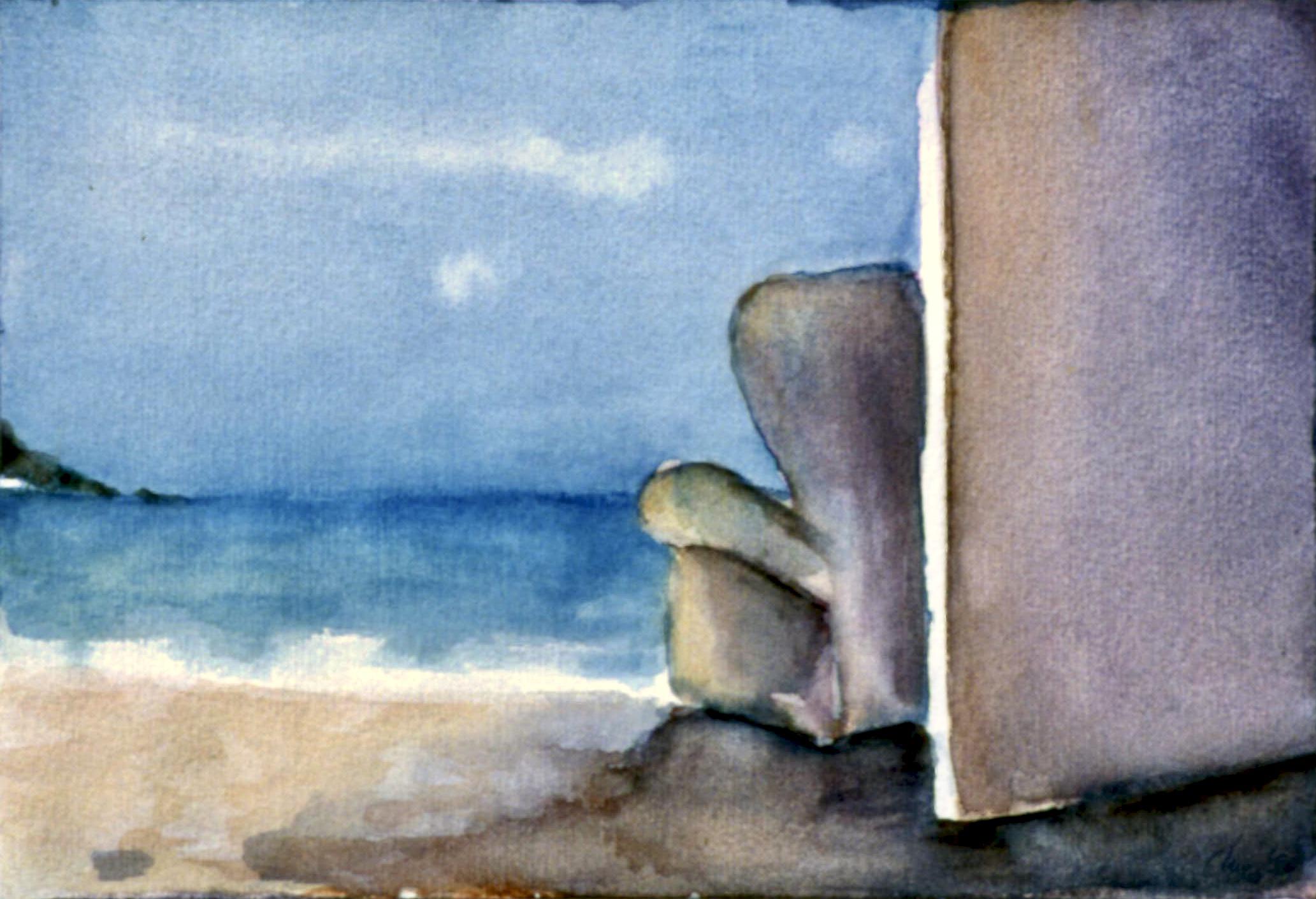 Une pause II / Un respiro II, 1995 - (12'5 x 18 cm)