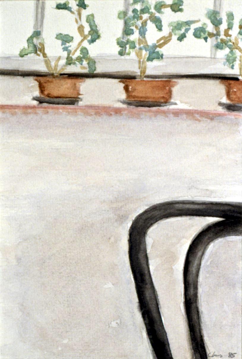 Cafe Pamplona III, 1988 - (18 x 12'5 cm)