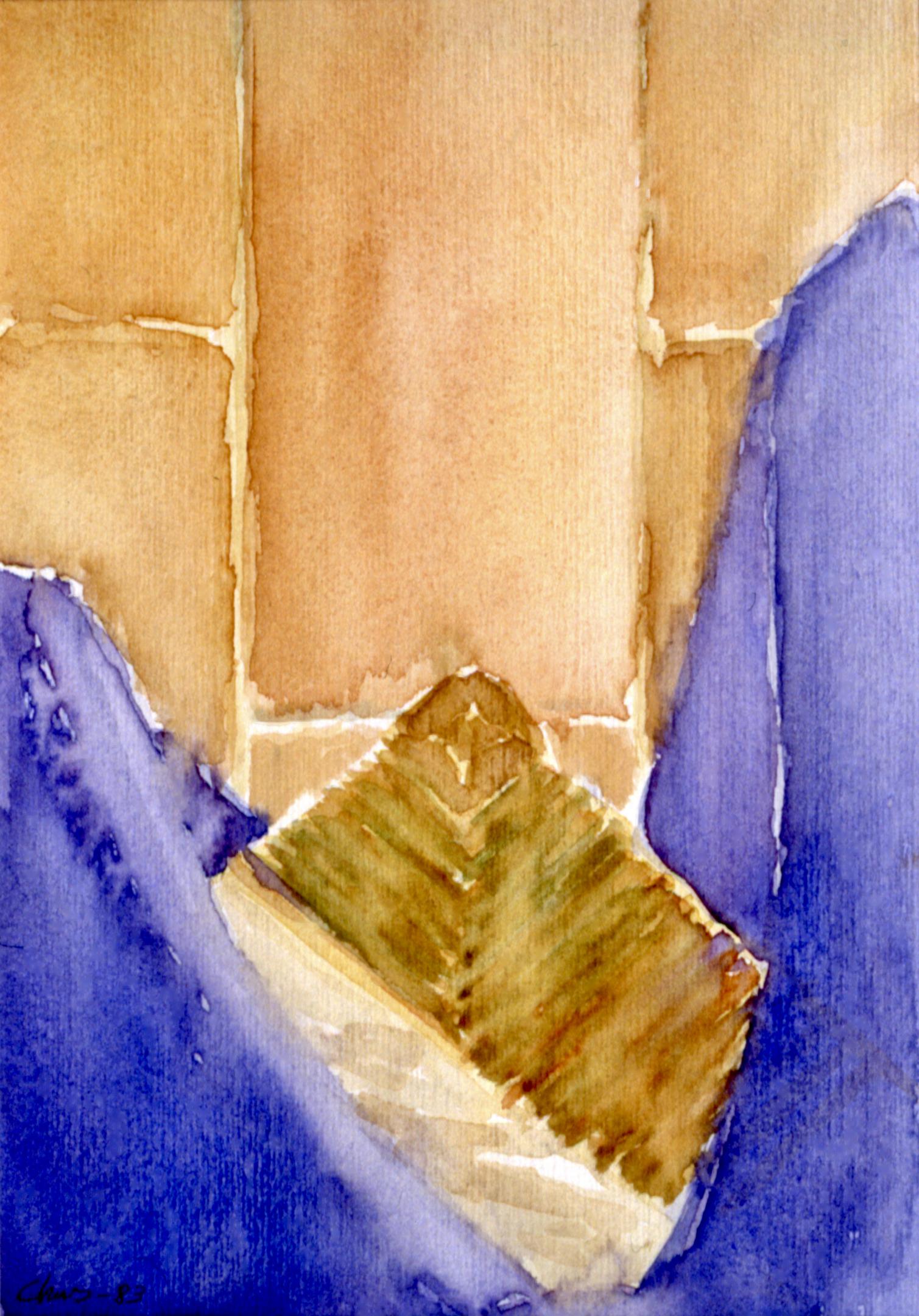 Regarder en bas / Looking down, 1983 - (18 x 12'5 cm)